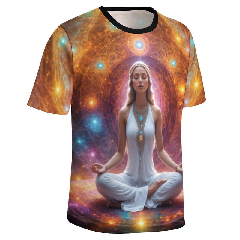 Mystical Yoga Meditation T-Shirt - Swaggy Clothing