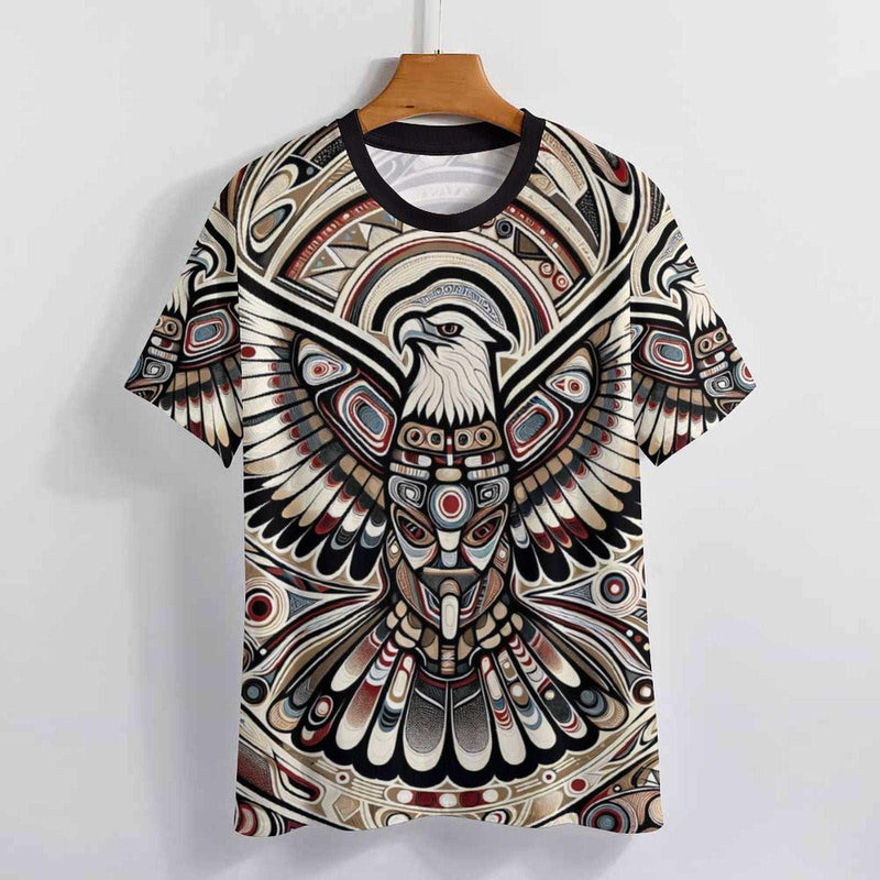 Native American Eagle T-Shirt - Swaggy Clothing