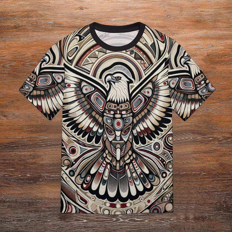 Native American Eagle T-Shirt - Swaggy Clothing