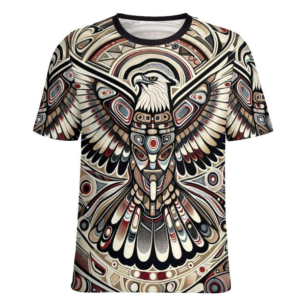 Native American Eagle T-Shirt - Swaggy Clothing