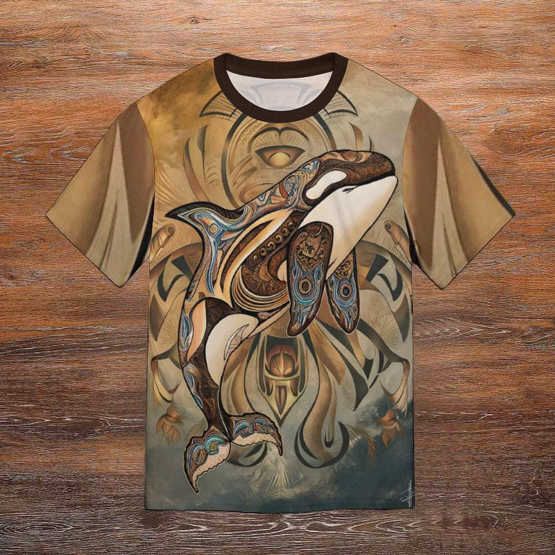 orca whale shirt - Swaggy Clothing