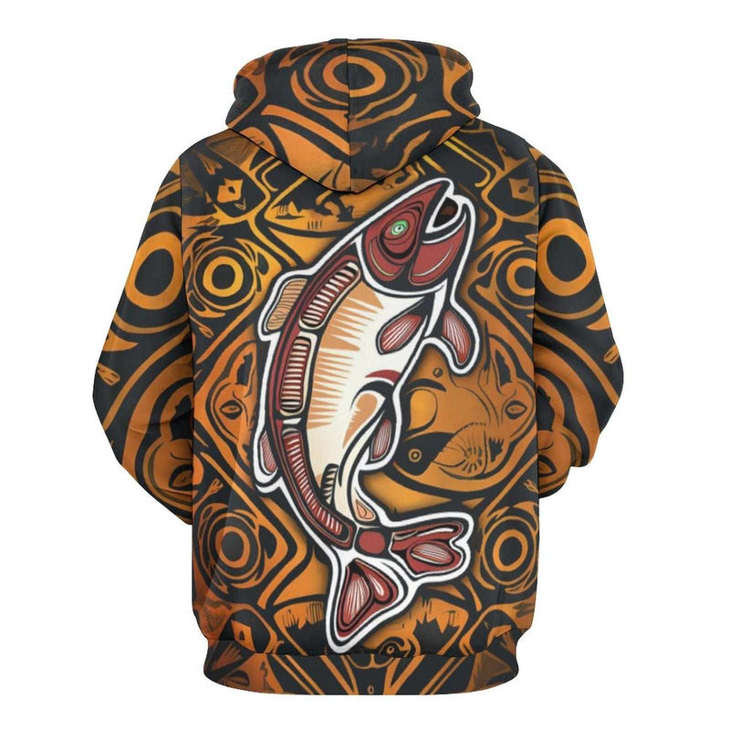 salmon sweater - Swaggy Clothing