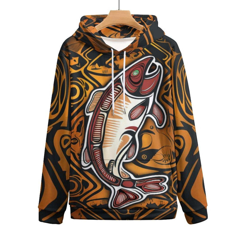 salmon sweater - Swaggy Clothing