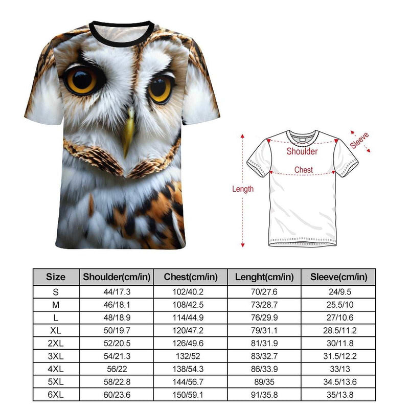 Owl Spirit Animal T-Shirt - Swaggy Clothing