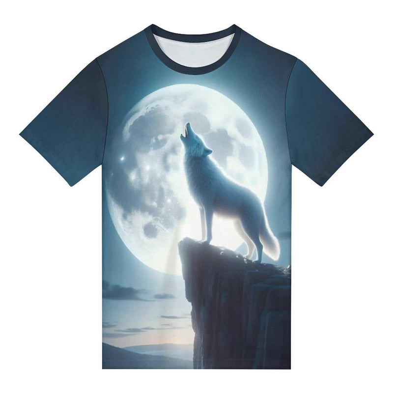 Power Animal Spirit Wolf T-Shirt - Swaggy Clothing