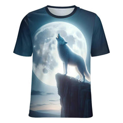 Power Animal Spirit Wolf T-Shirt - Swaggy Clothing