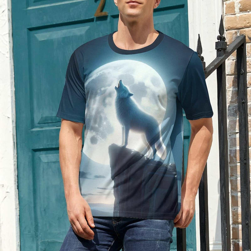 Power Animal Spirit Wolf T-Shirt - Swaggy Clothing