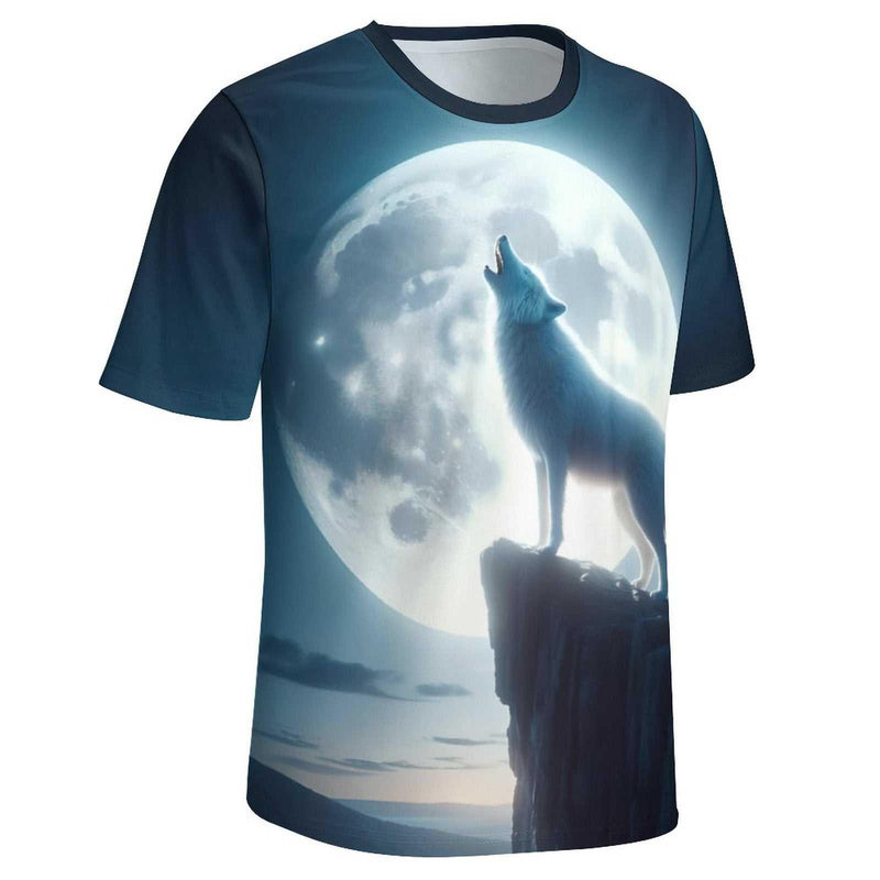 Power Animal Spirit Wolf T-Shirt - Swaggy Clothing