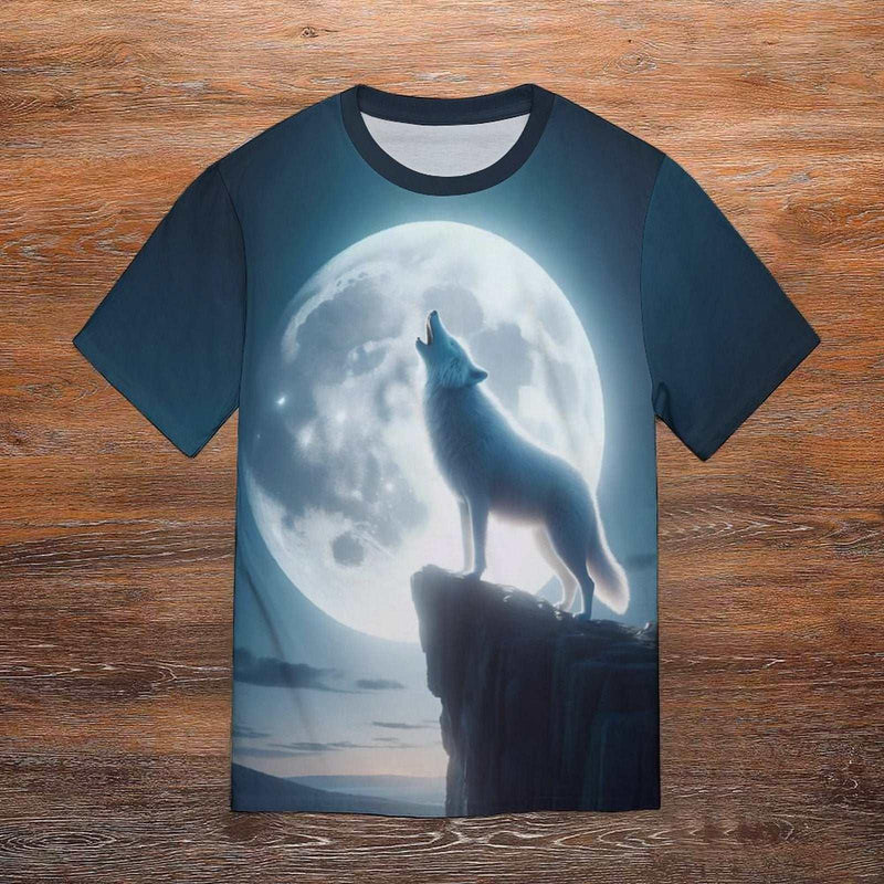 Power Animal Spirit Wolf T-Shirt - Swaggy Clothing