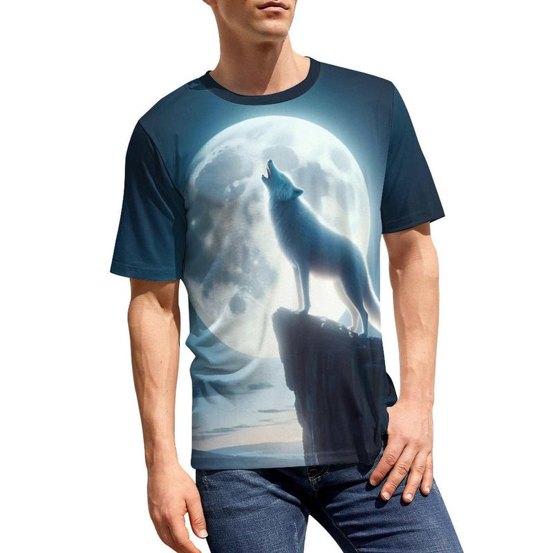 Power Animal Spirit Wolf T-Shirt - Swaggy Clothing