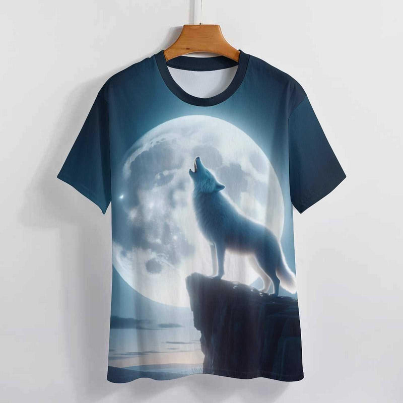 Power Animal Spirit Wolf T-Shirt - Swaggy Clothing