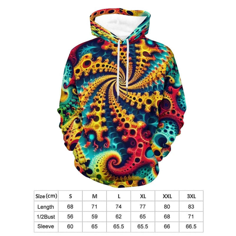 psychedelic sweater - Swaggy Clothing