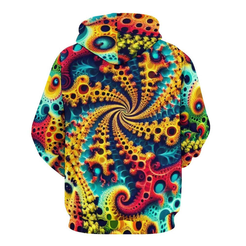 psychedelic sweater- Swaggy Clothing