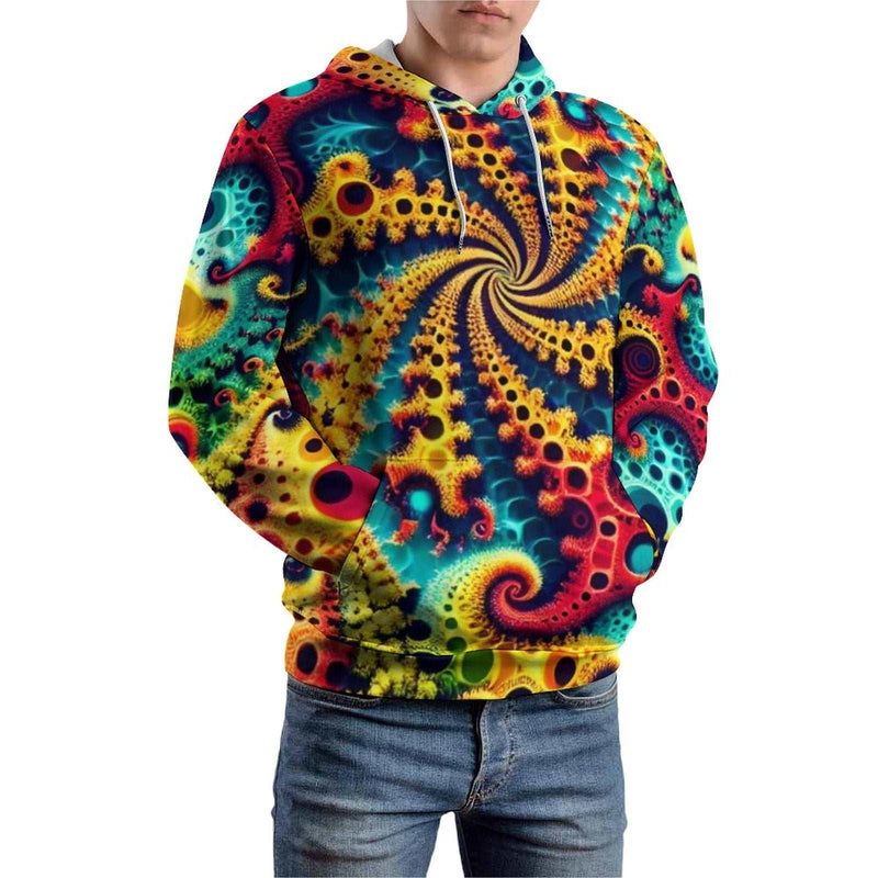 psychedelic sweater - Swaggy Clothing