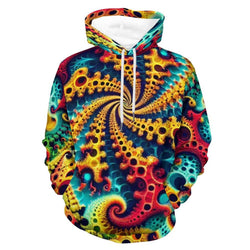 psychedelic sweater - Swaggy Clothing