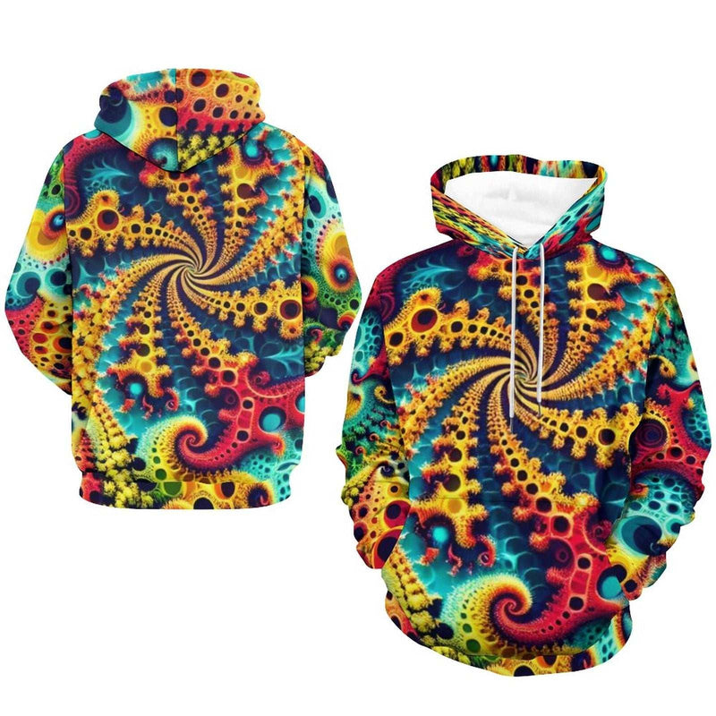 psychedelic sweater - Swaggy Clothing