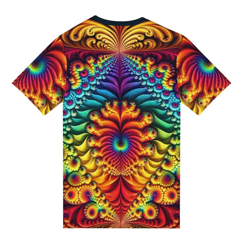 Psychedelic Fractal T-Shirt - Swaggy Clothing