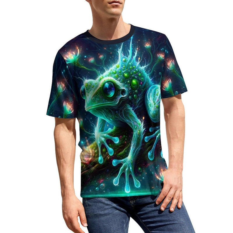 psychedelic frog t-shirt