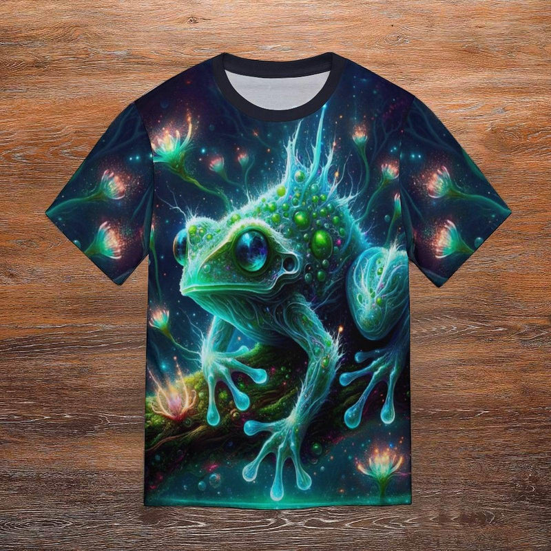 psychedelic frog t-shirt