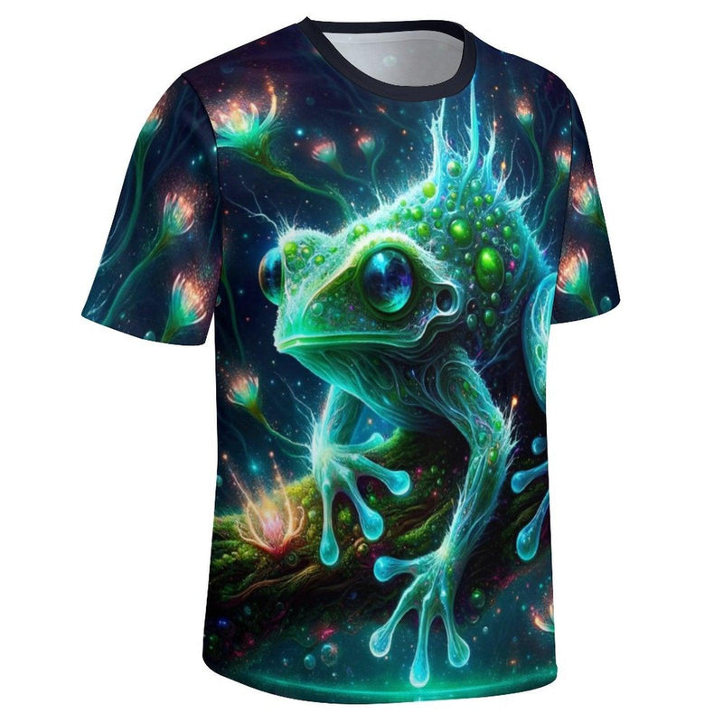 psychedelic frog t-shirt