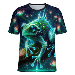 psychedelic frog t-shirt