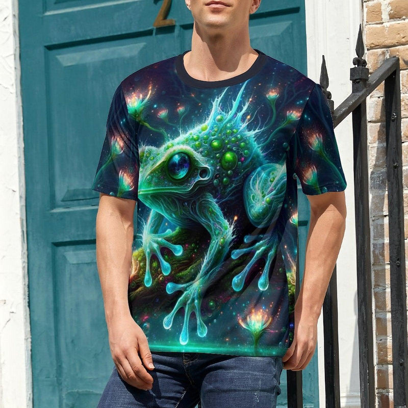 psychedelic frog t-shirt