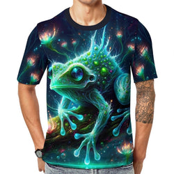 psychedelic frog t-shirt