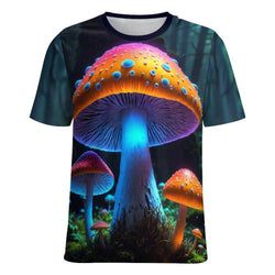 Psychedelic Mushroom T-Shirt - Swaggy Clothing