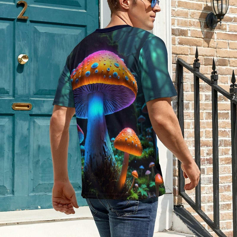 Psychedelic Mushroom T-Shirt - Swaggy Clothing