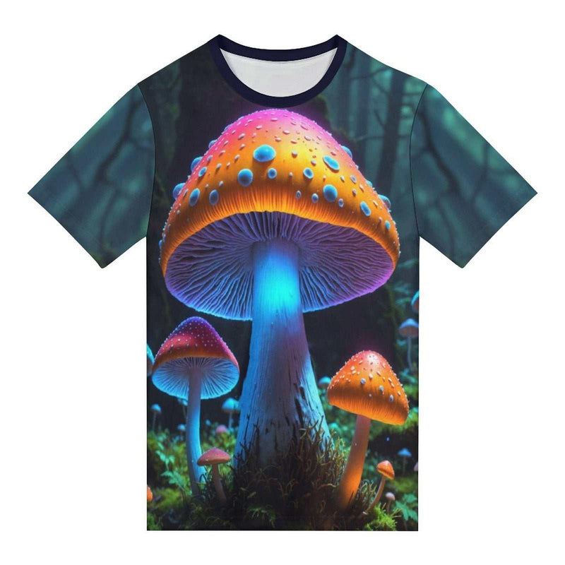 Psychedelic Mushroom T-Shirt - Swaggy Clothing