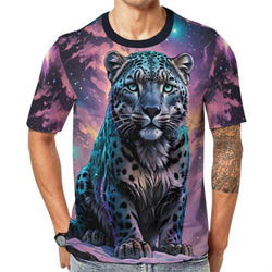 Snow Leopard Spirit Animal T-Shirt - Swaggy Clothing