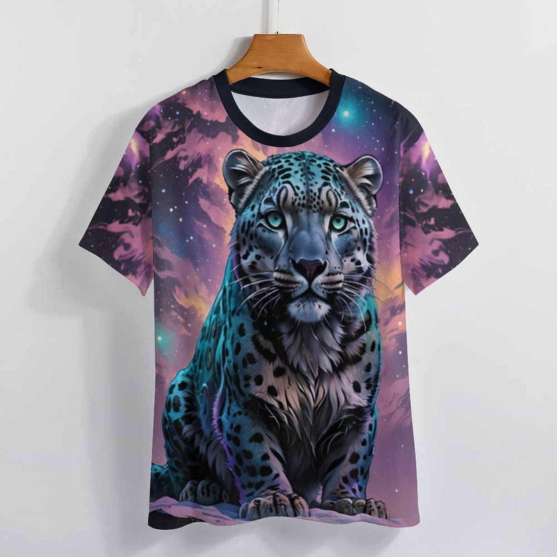 Snow Leopard Spirit Animal T-Shirt - Swaggy Clothing