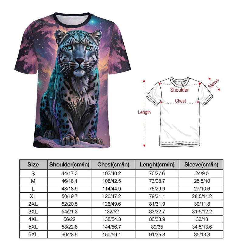 Snow Leopard Spirit Animal T-Shirt - Swaggy Clothing