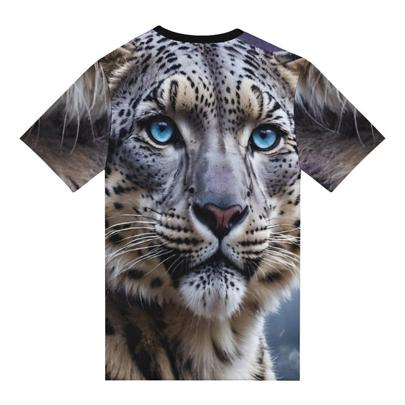 Snow Leopard T-Shirt - Swaggy Clothing