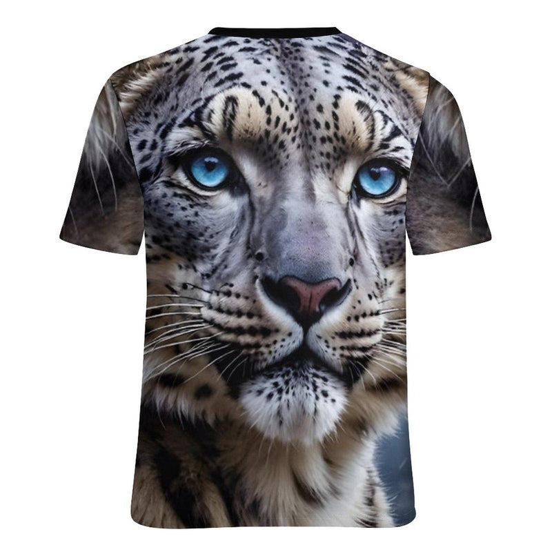 Snow Leopard T-Shirt - Swaggy Clothing