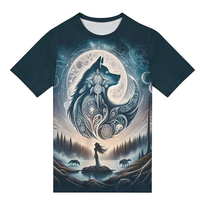 majestic wolf T-Shirt - Swaggy Clothing