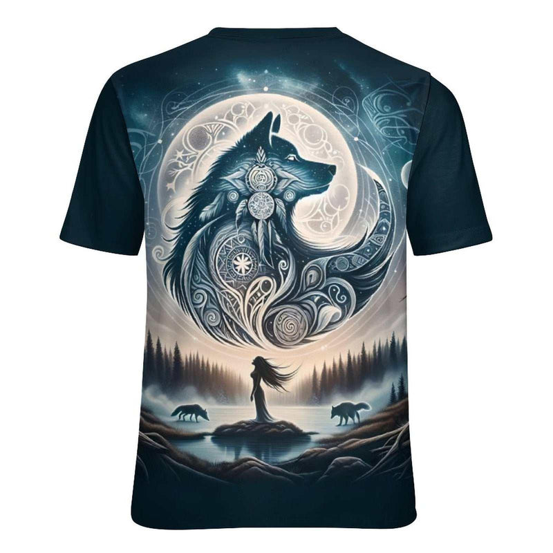 majestic wolf T-Shirt - Swaggy Clothing