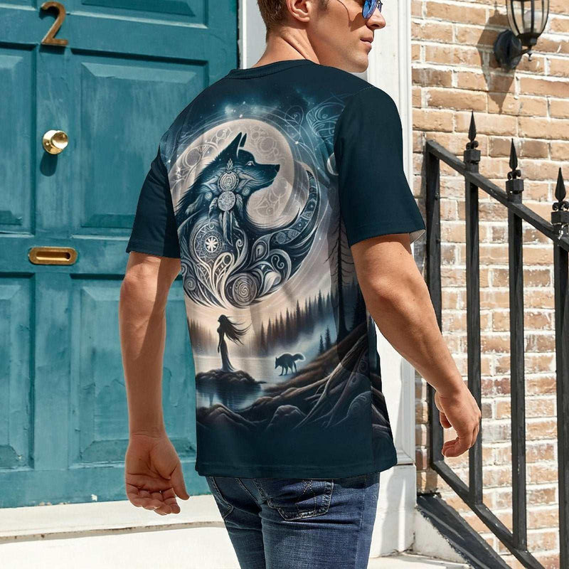 majestic wolf T-Shirt - Swaggy Clothing