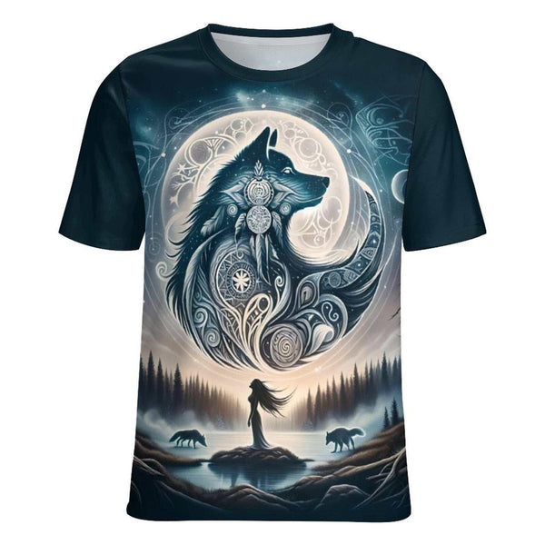 majestic wolf T-Shirt - Swaggy Clothing