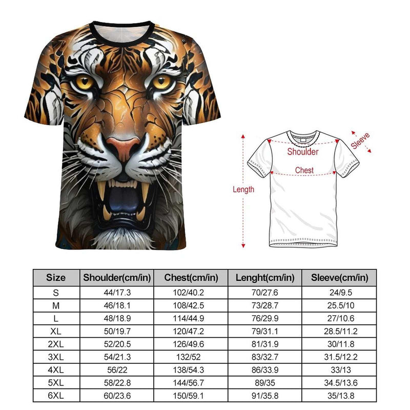 Tiger Spirit Animal T-Shirt - Swaggy Clothing