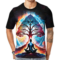 Life Yoga Meditation Shirt - Swaggy Clothing