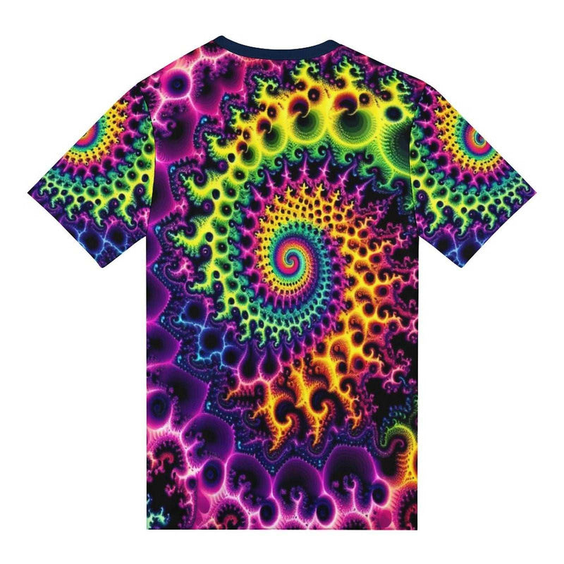 Trippy Fractal T-Shirt - Swaggy Clothing