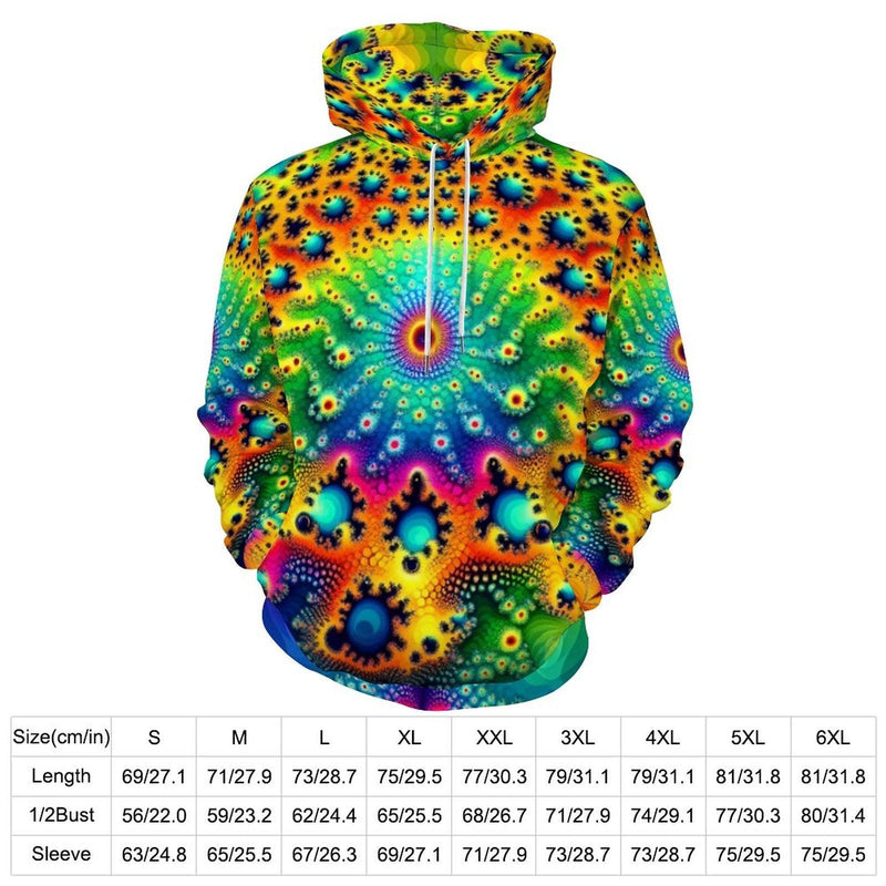 Trippy Psychedelic Hoodie For Sale by Swaggy Clothing - Swaggy Clothing