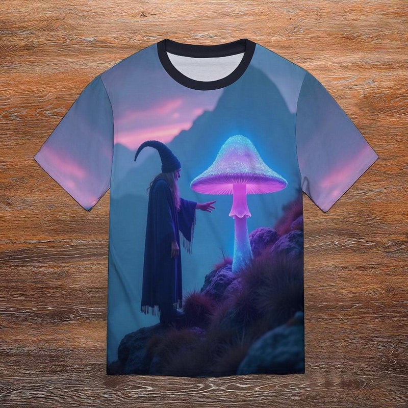 Wizard Mushroom T-Shirt - Swaggy Clothing