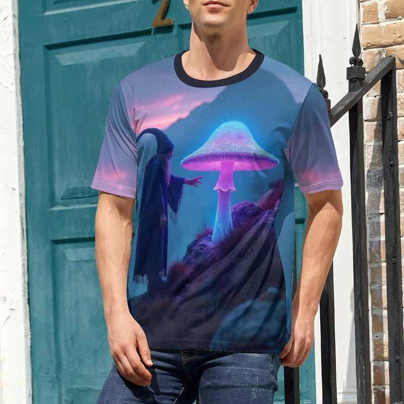 Wizard Mushroom T-Shirt - Swaggy Clothing