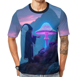 Wizard Mushroom T-Shirt - Swaggy Clothing