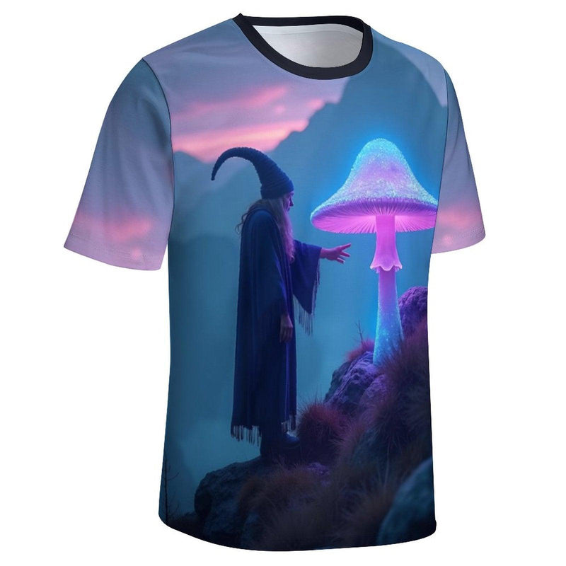 Wizard Mushroom T-Shirt - Swaggy Clothing