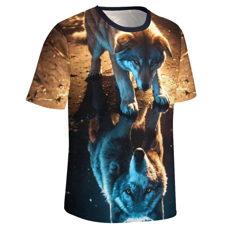 vintage wolf t shirt