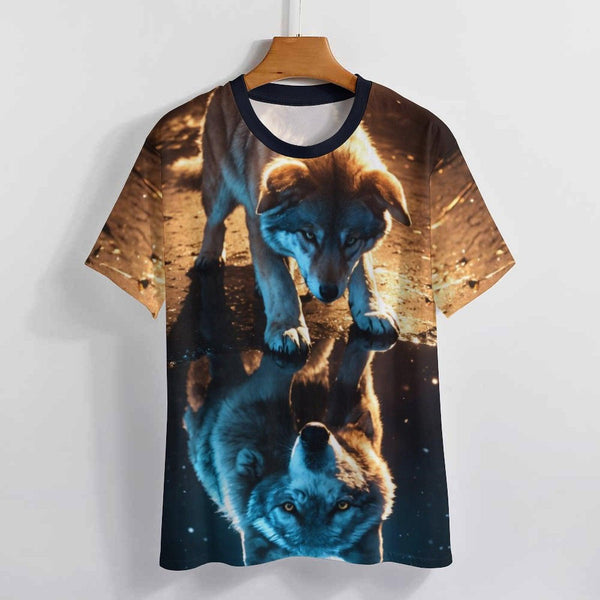 vintage wolf t shirt