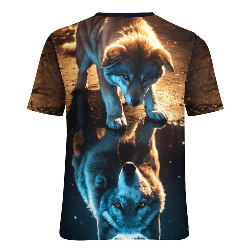 vintage wolf t shirt